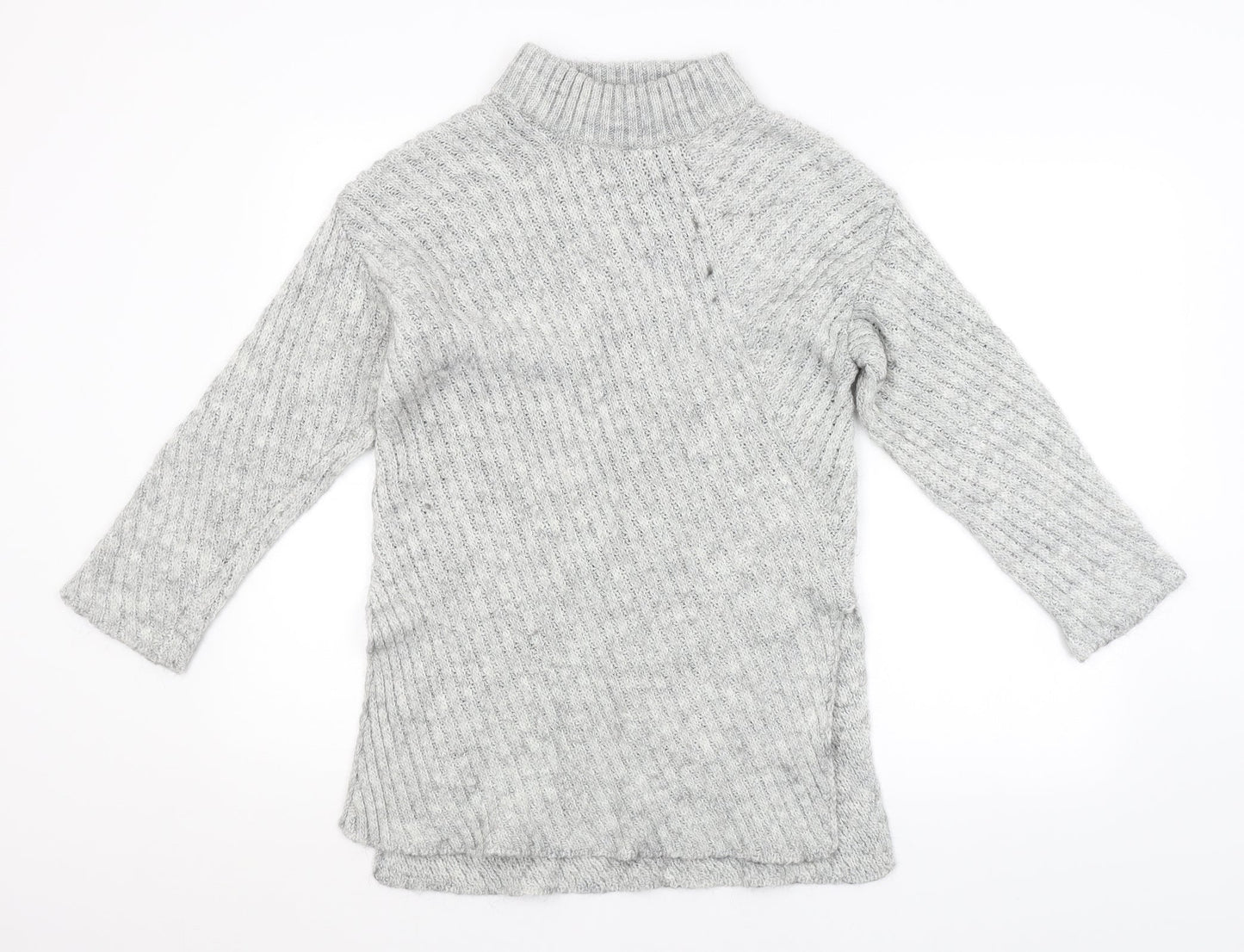 Womens UK Size 10 Atmosphere Grey Pullover Jumper