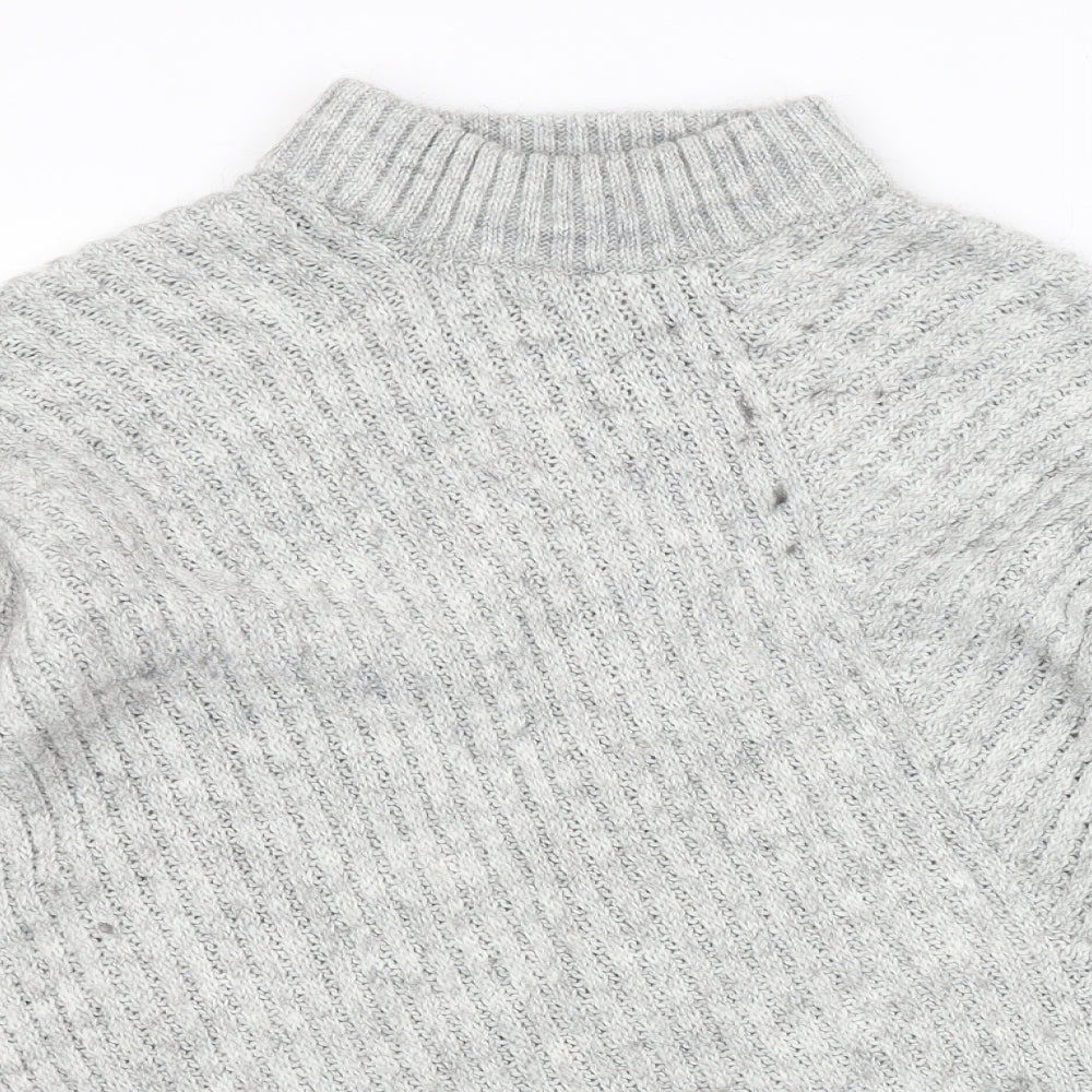 Womens UK Size 10 Atmosphere Grey Pullover Jumper
