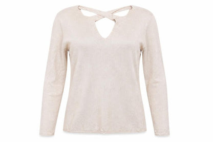 Womens UK Size 14 Dorothy Perkins Beige Pullover Jumper