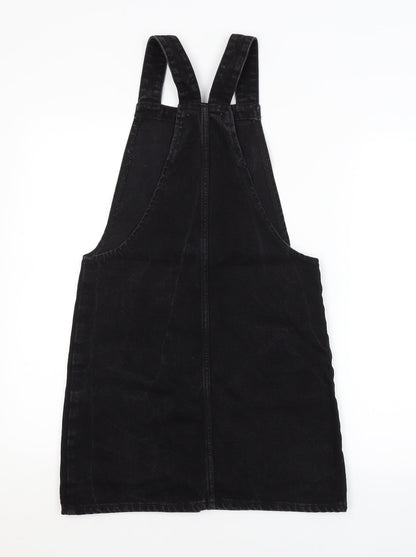 DENIM CO. Womens Black   Dungaree One-Piece Size 6