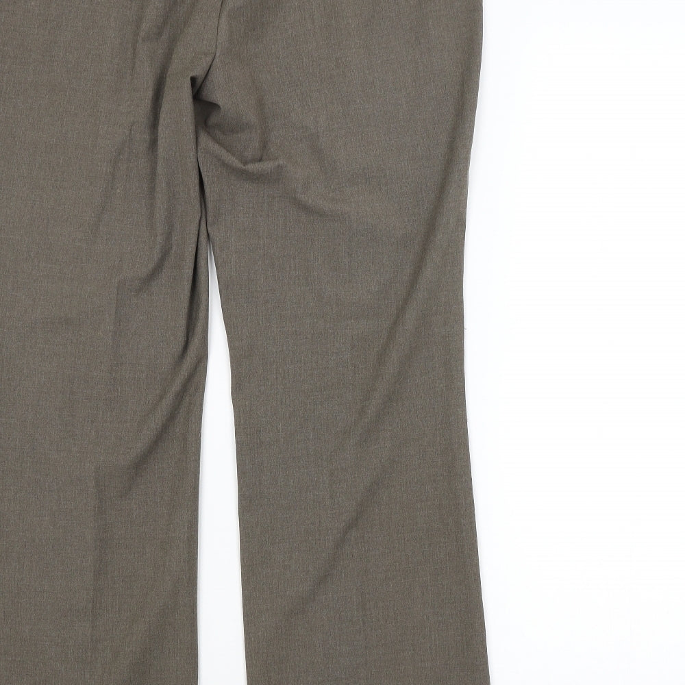 Womens UK Size 14 M&S Regular Fit  Grey Trousers