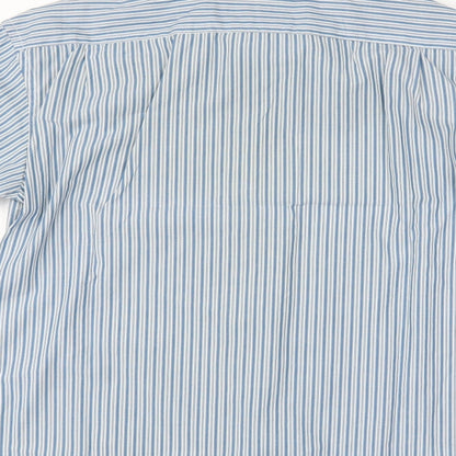 Mens UK Size M Howick Blue  Button-Up Long Sleeve Casual Shirt