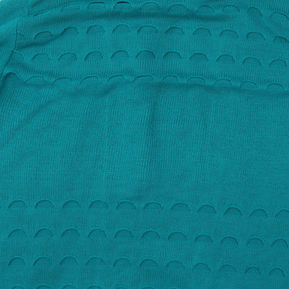 Womens UK Size XL CHIC Green Cardigan Jumper