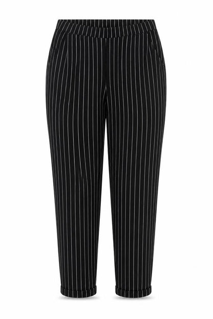 Womens UK Size M Divided Regular Fit  Black Trousers