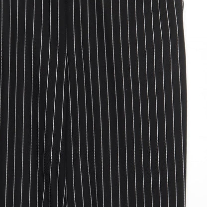Womens UK Size M Divided Regular Fit  Black Trousers