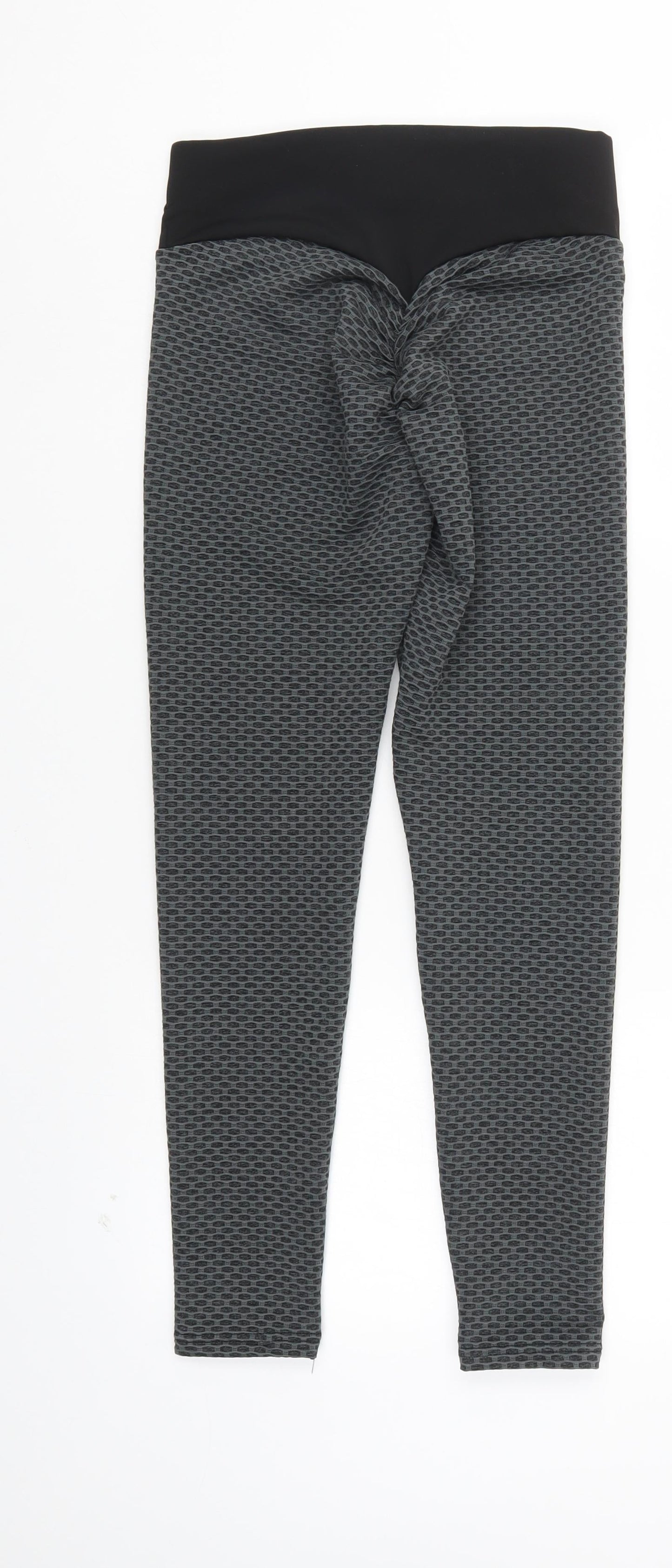 Womens UK Size S Preworn   Grey Leggings
