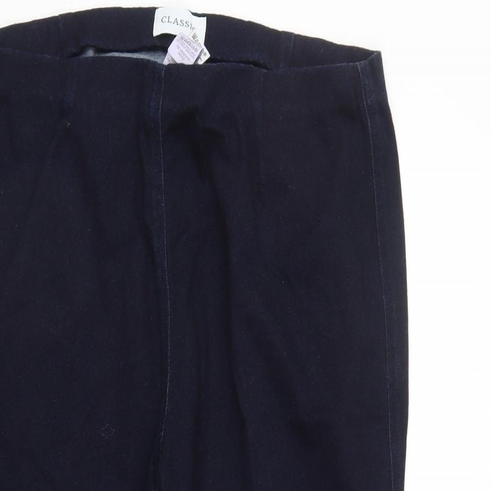 Classic Womens Blue   Trousers  Size 18 L24 in