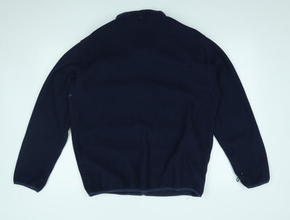 Womens UK Size M Hi Gear Blue Full Zip Sweatshirt