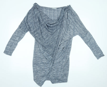 Womens UK Size One Size LV Clothing Grey Pullover Jumper