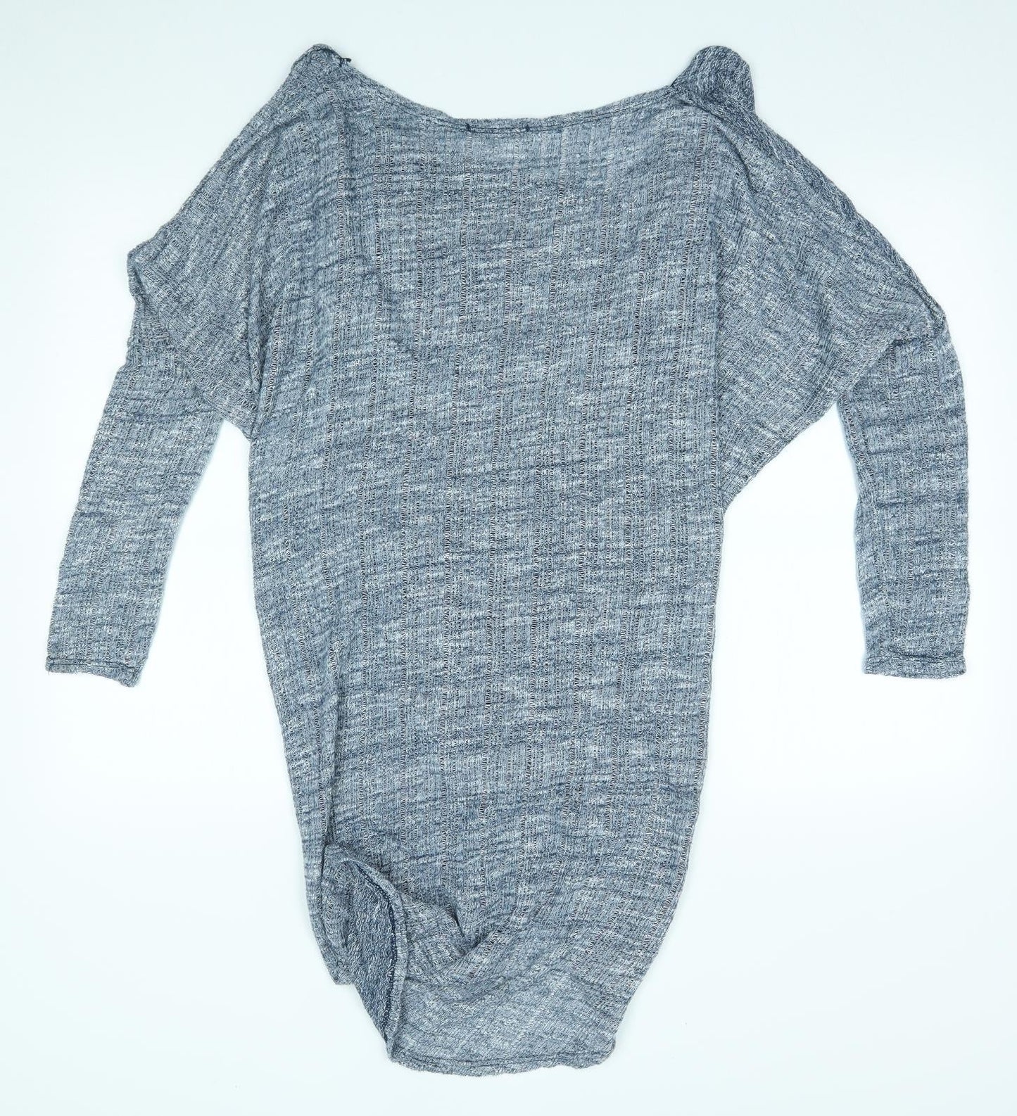 Womens UK Size One Size LV Clothing Grey Pullover Jumper
