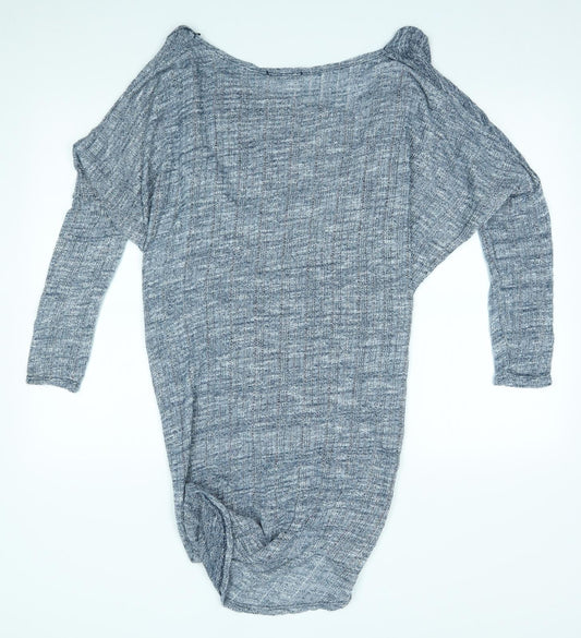 LV Clothing Womens Grey   Pullover Jumper One Size