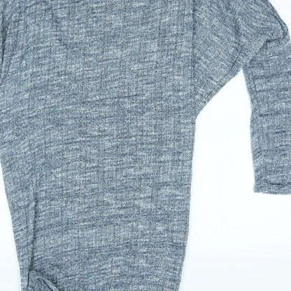 Womens UK Size One Size LV Clothing Grey Pullover Jumper
