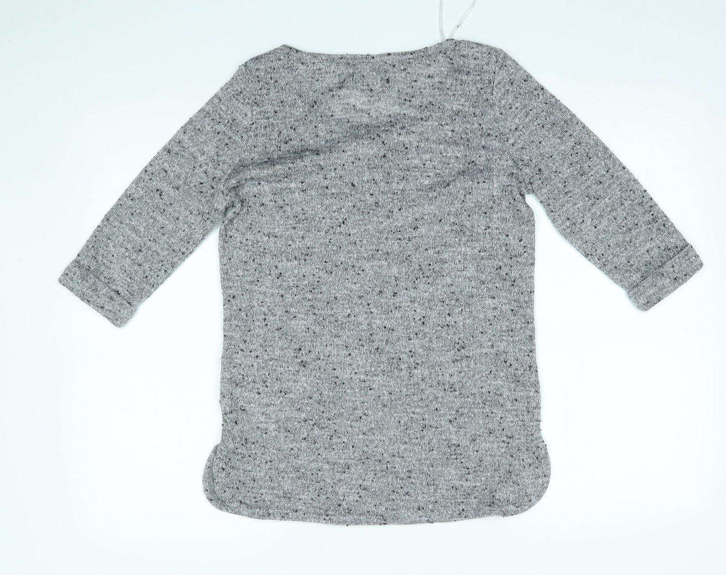 Womens UK Size 10 New Look Grey Pullover Jumper
