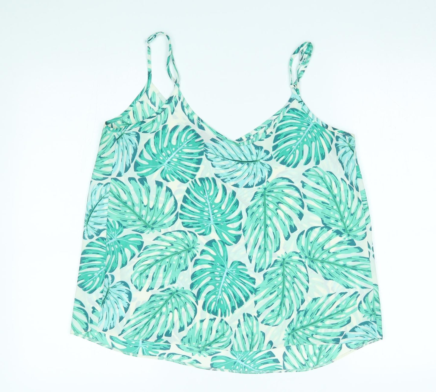 Womens UK Size 12 Atmosphere Green Basic Blouse
