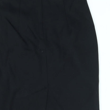 MARK ONE Womens Black   Straight & Pencil Skirt Size 12
