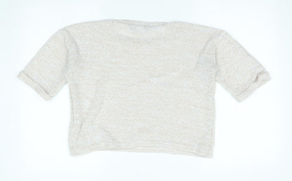 Womens UK Size 8 Dorothy Perkins Beige Pullover Jumper