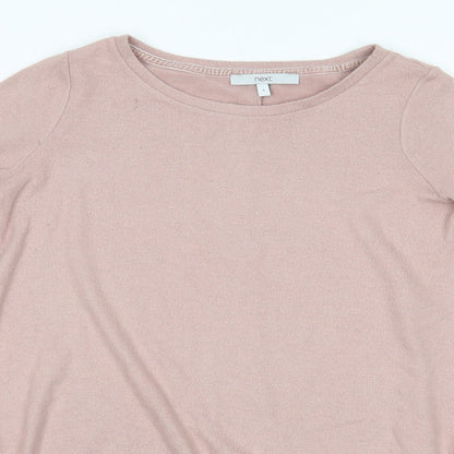 Womens UK Size 8 NEXT Pink Pullover Jumper