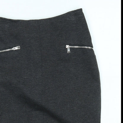 F&F Womens Grey   Straight & Pencil Skirt Size 8