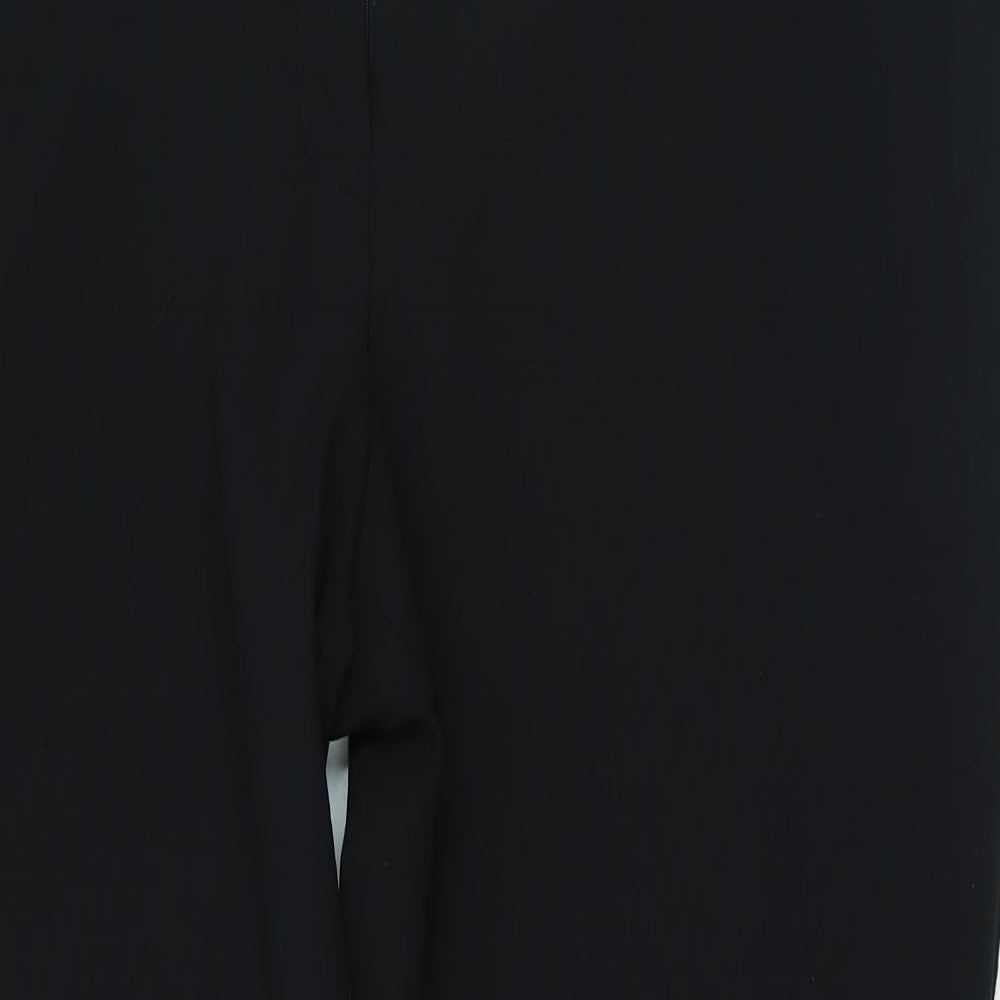 F&F Womens Black   Trousers  Size 16 L26 in