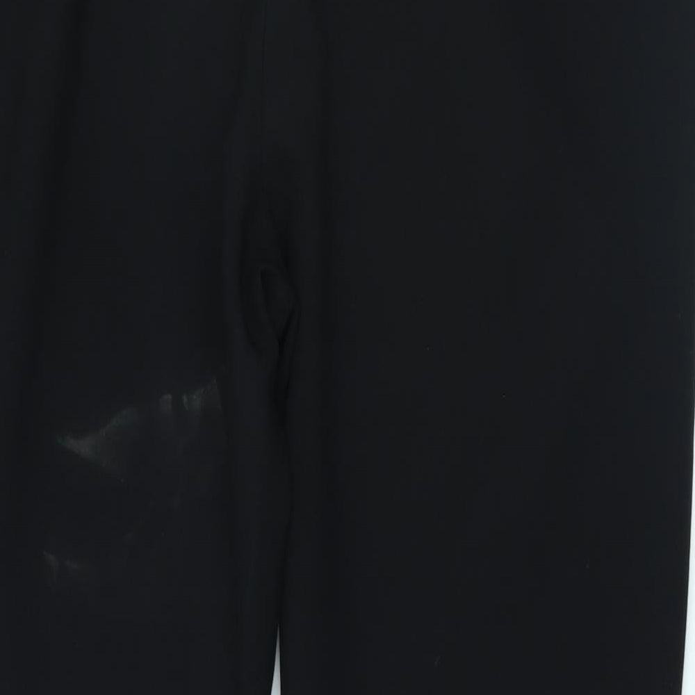 F&F Womens Black   Trousers  Size 16 L26 in