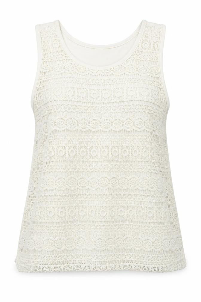 Womens UK Size 10 Avenue White Basic Blouse