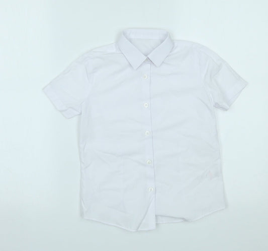 George Boys White    Polo Size 7-8 Years