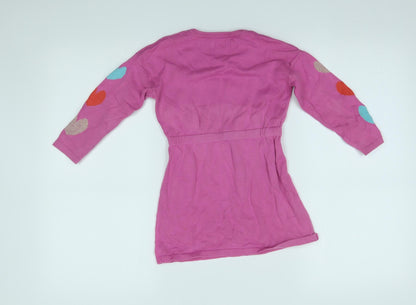 outfit Girls Pink   Jumper Dress  Size 3-4 Years