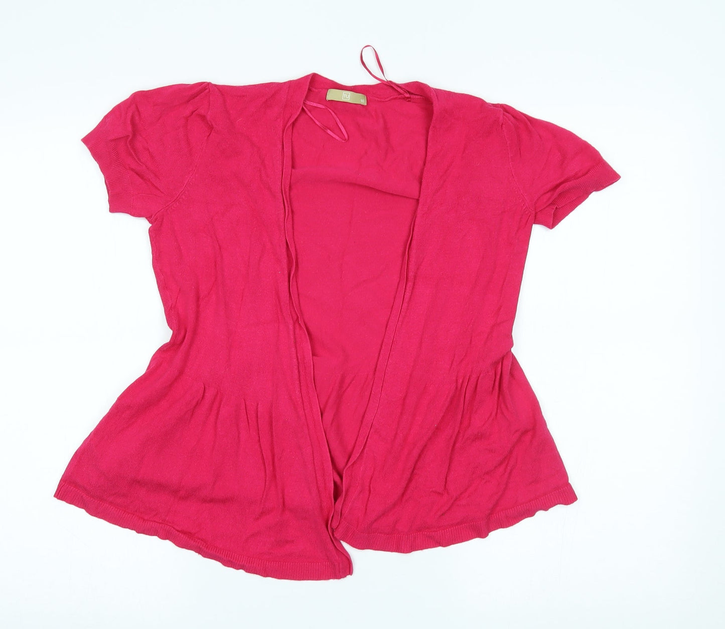 TU Womens Pink   Cardigan Jumper Size 10