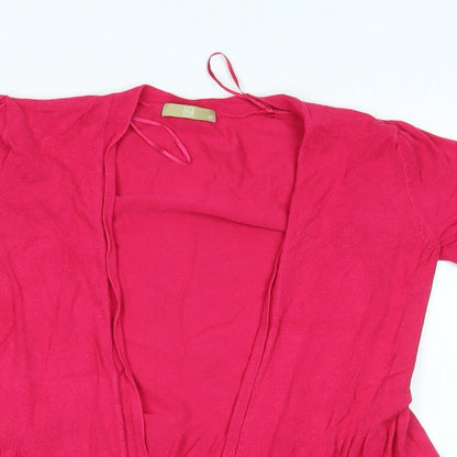 TU Womens Pink   Cardigan Jumper Size 10