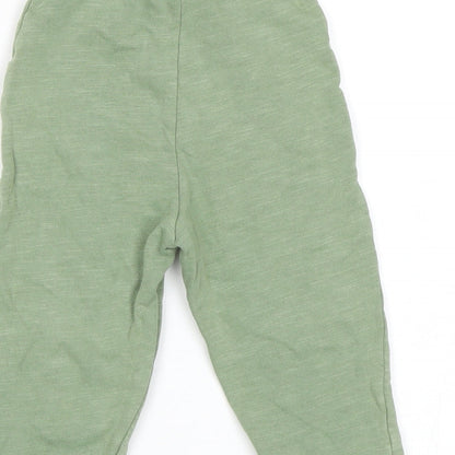 Matalan Baby Green   Sweatpants Trousers Size 9 Months