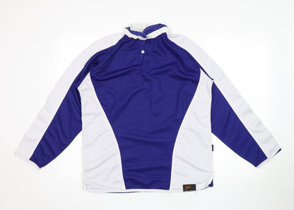 Falcon Mens Blue    Polo Size L