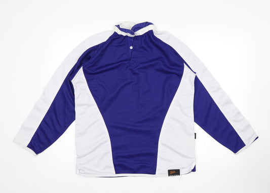 Falcon Mens Blue    Polo Size L