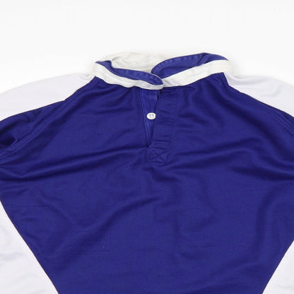Falcon Mens Blue    Polo Size L