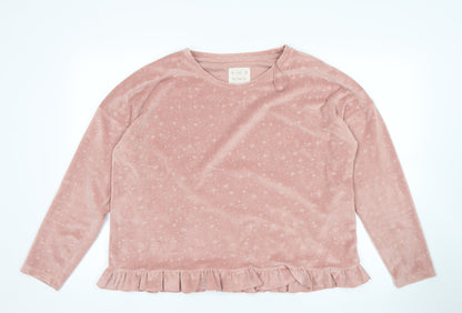 F&F Womens Pink   Top Pyjama Top Size 12