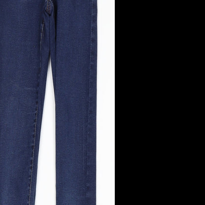 Denim co Womens Blue   Skinny Jeans Size 8 L28 in
