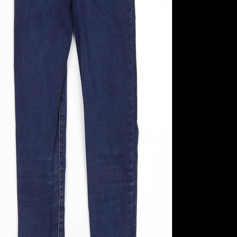 Denim co Womens Blue   Skinny Jeans Size 8 L28 in