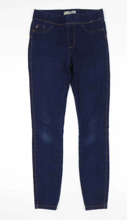 Denim Co Womens Blue   Jegging Jeans Size 8 L27 in