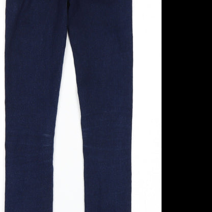 Denim Co Womens Blue   Jegging Jeans Size 8 L27 in