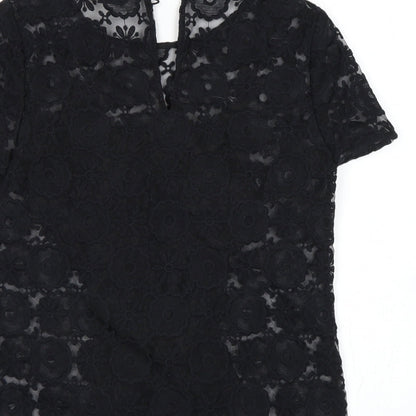 Jacek wills Womens Black   Basic Blouse Size 6