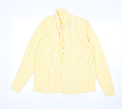 Lizzi Clarke Womens Yellow   Pullover Jumper Size M