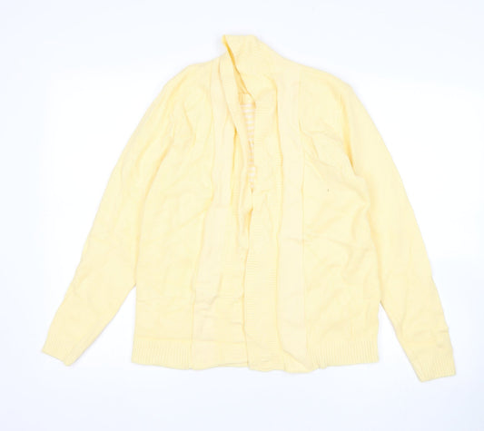 Lizzi Clarke Womens Yellow   Pullover Jumper Size M