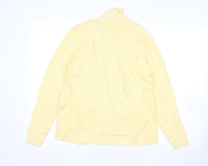 Lizzi Clarke Womens Yellow   Pullover Jumper Size M