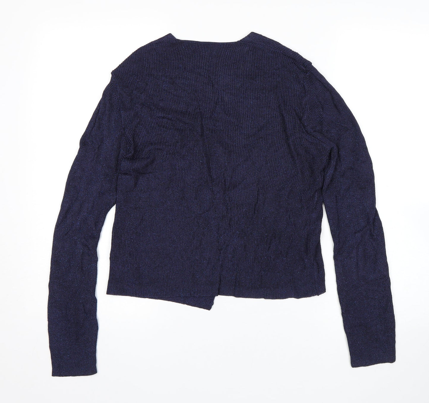 St Micheal Womens Blue   Cardigan Jumper Size 12