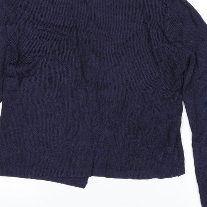 St Micheal Womens Blue   Cardigan Jumper Size 12