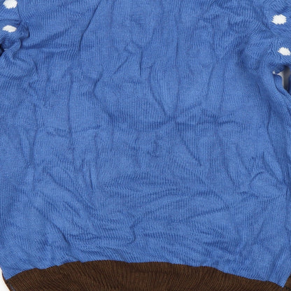 Cedar Wood State Mens Multicoloured   Pullover Jumper Size M