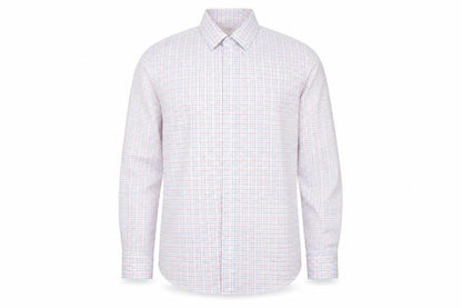 Marks & Spencer Mens Blue Plaid   Button-Up Size 44
