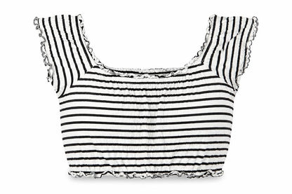 Womens UK Size 6 New Look White Basic Tank