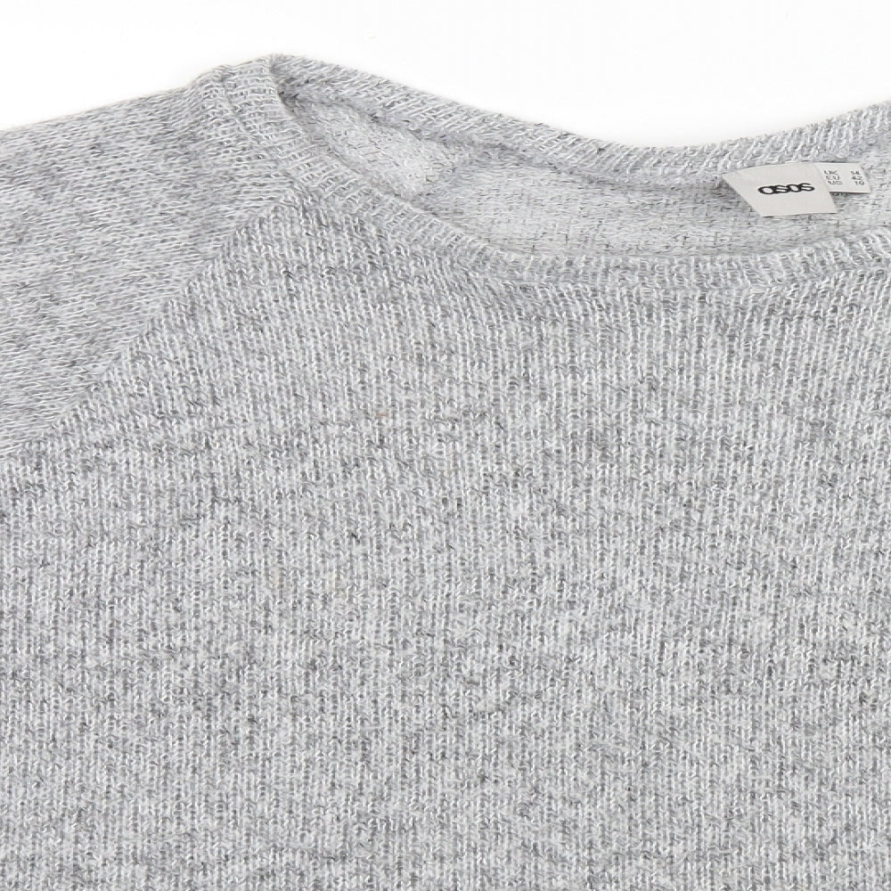 Womens UK Size 14 ASOS Grey Pullover Jumper