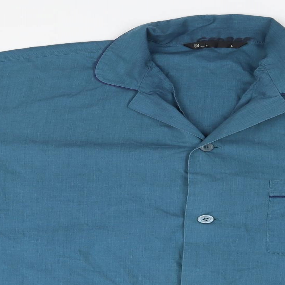 Mens UK Size L BHS Grey  Button-Up Long Sleeve Casual Shirt