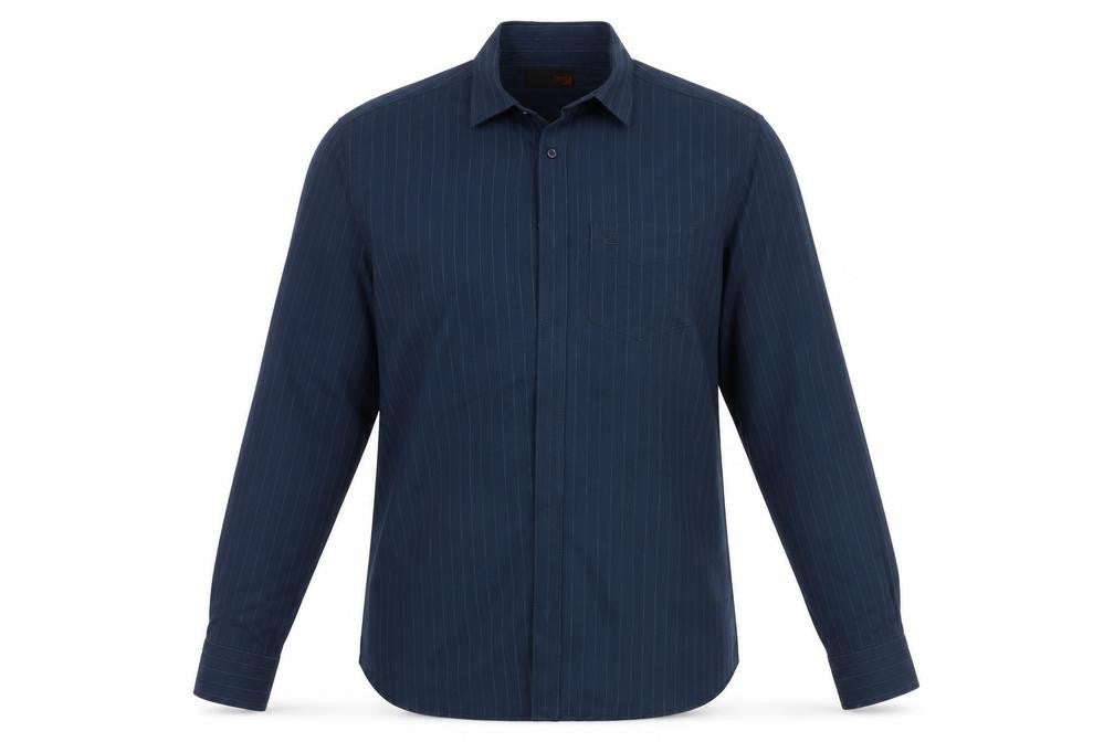 Mens UK Size S NEXT Blue  Button-Up Long Sleeve Casual Shirt